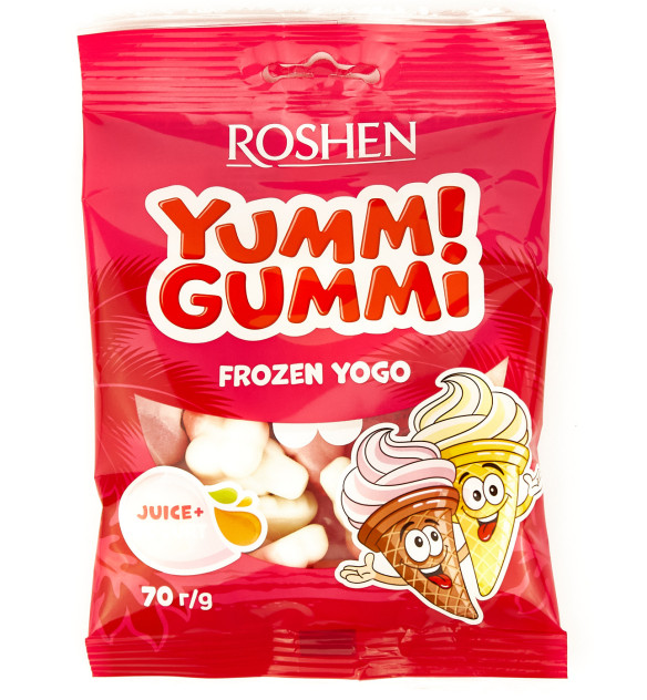 Roshen Jeleu Gust de Fructe Frozen Yogo 70g 