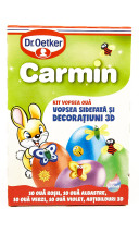 Dr Oetker Carmin Kit Vopsea Oua, Sidefata si Decoratiuni 3d 20 g