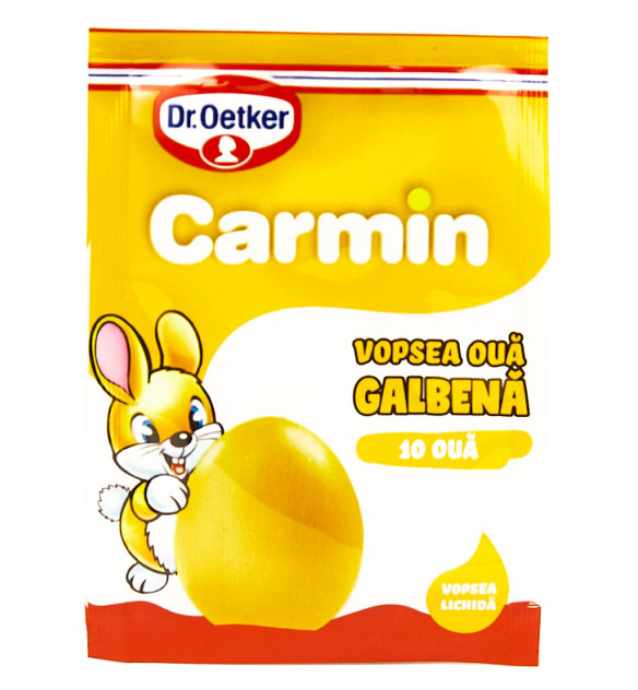 Dr Oetker Carmin Vopsea Lichida Oua Galben 5 ml