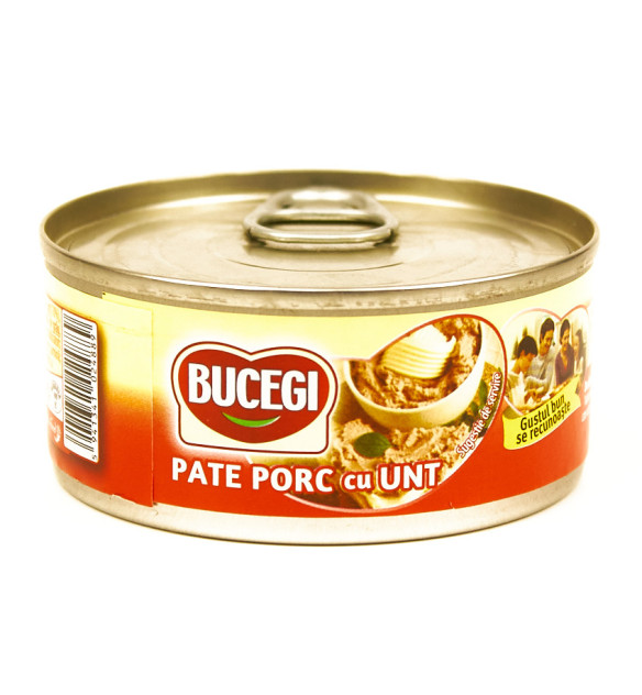 Bucegi Pate Porc cu Unt 120 g