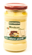 Mustardino Mustar cu Hrean 280g