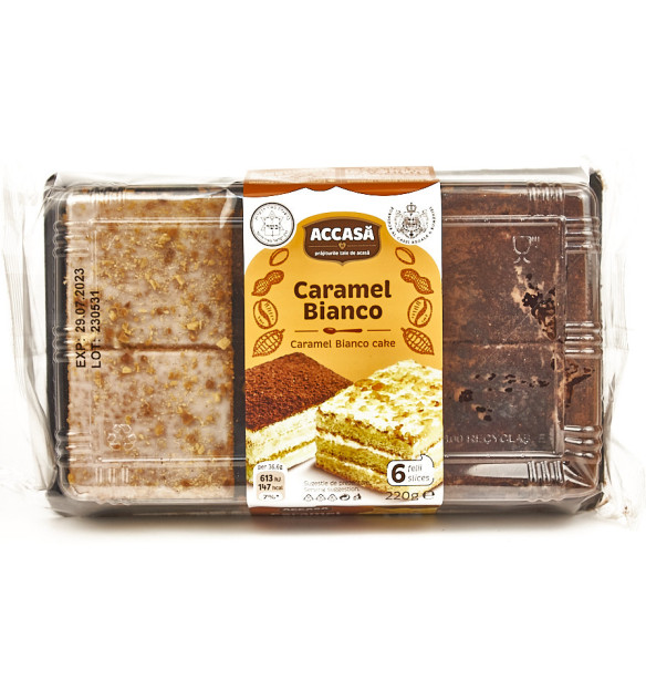 Accasa Prajitura cu Caramel Blanco 220 g