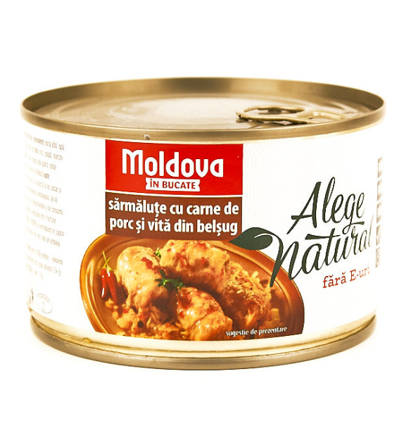 Moldova in bucate Sarmalute cu carne de porc 430 g