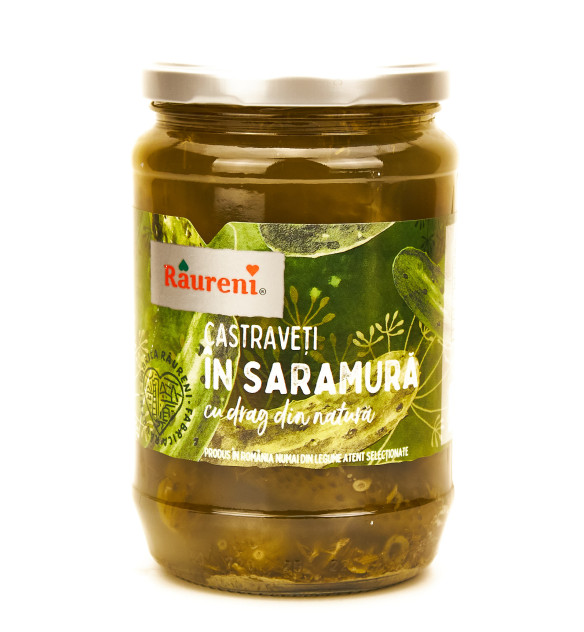 Raureni Castraveti in Saramura 5-8 690 g