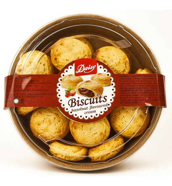 Daisy Biscuiti cu crema de alune 210 g