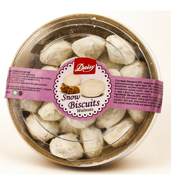 Daisy Biscuiti Fulgi de nea cu nuci 210 g