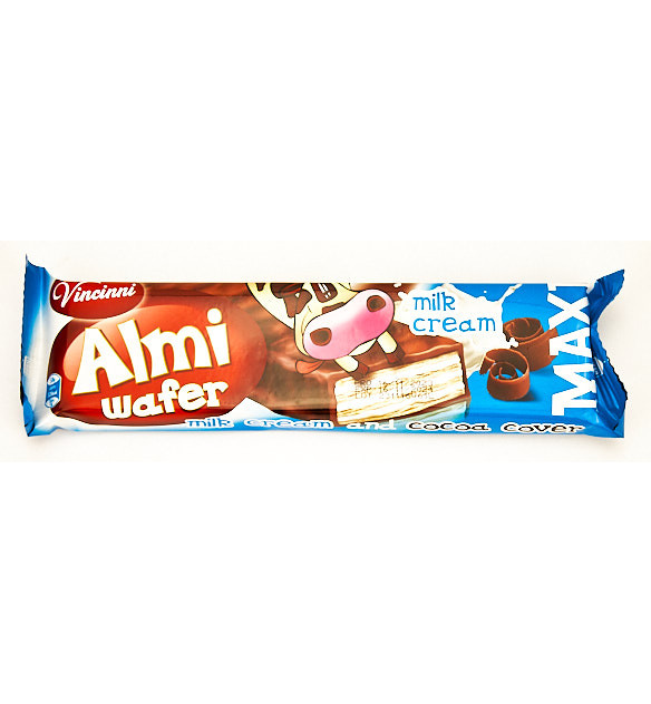 Vincini Almi Napolitane glazurata cu crema de lapte 58g