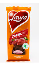 Laura Ciocolata Capsuni 95 g