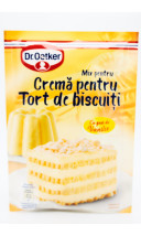 Dr.Oetker Crema Pt Tort cu Biscuiti Vanilie 70 g