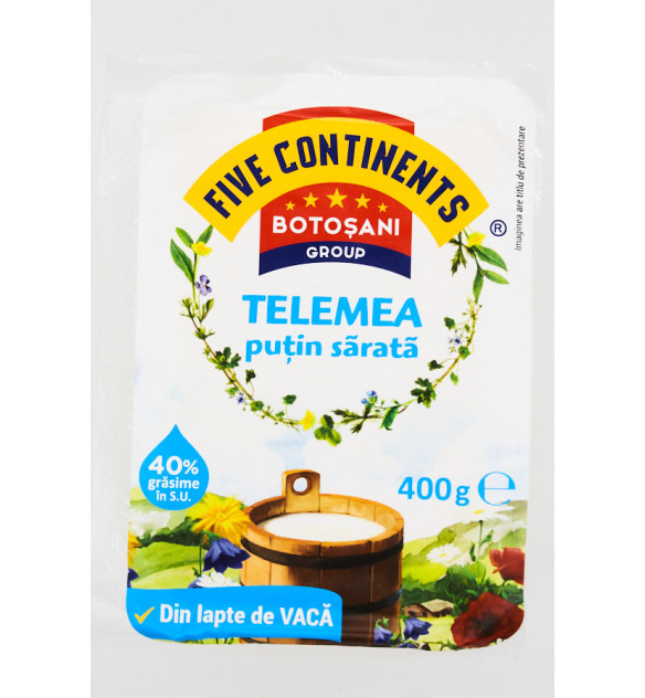 Five Telemea de Vaca Putin Sarata 400 g