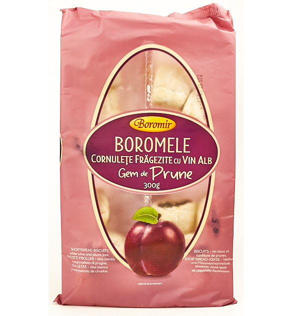 Boromir Cornulete cu Gem de Prune 300g