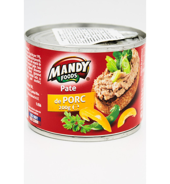 Mandy Pate Porc 200 g