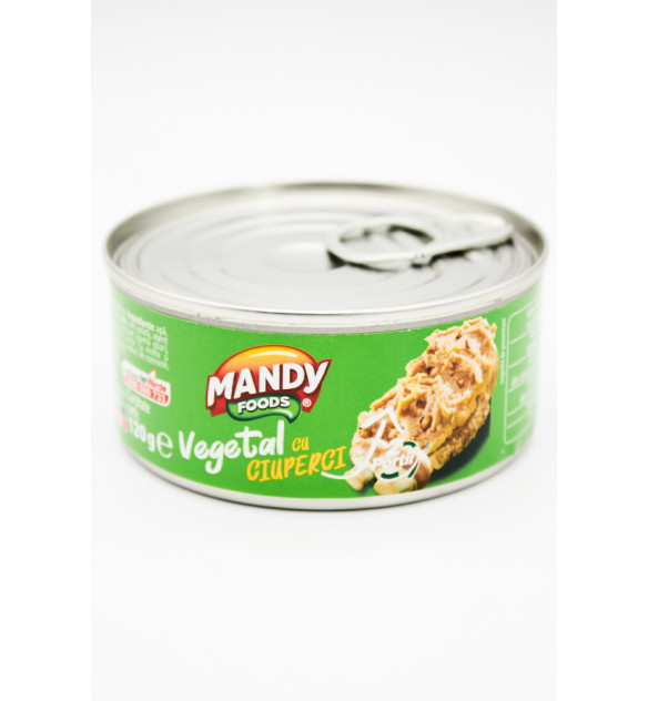 Mandy Pate Vegetal Ciuperci 120 g