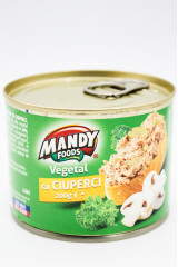 Mandy Pate Vegetal Ciuperci 