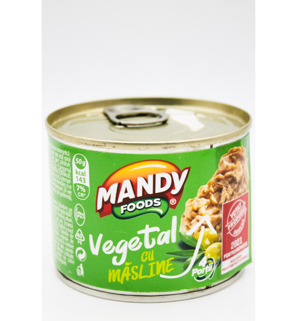 Mandy Pate Vegetal Masline 200 g