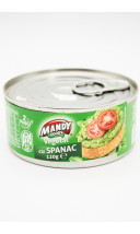 Mandy Pate Vegetal Spanac 120 g