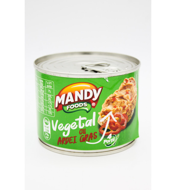 Mandy Pate Vegetal Ardei 200 g