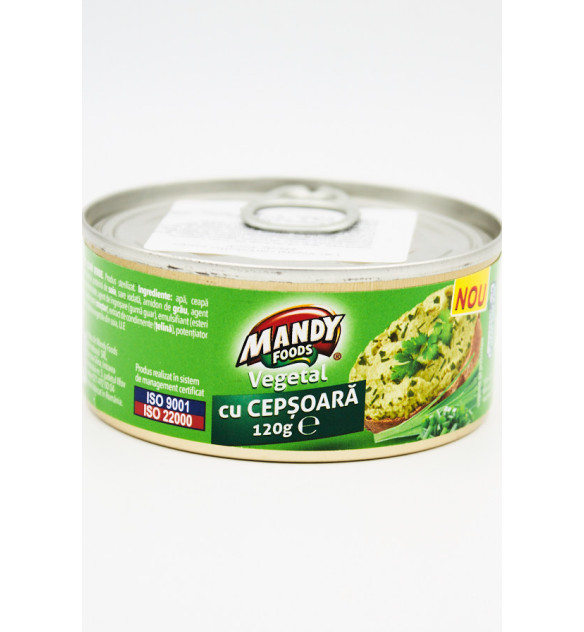 Mandy Pate Vegetal Cepsoara 120 g