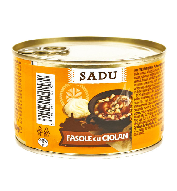 Sadu Fasole cu Ciolan 400 g