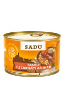 Sadu Fasole cu Carnati Afumati 400 g