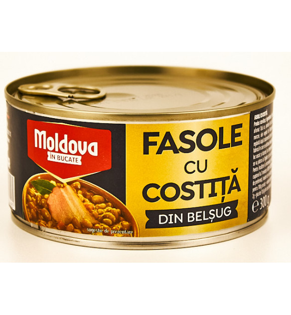 Moldova Fasole cu Costita 300 g