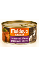 Moldova Carne de Vita in Suc propriu 300 g