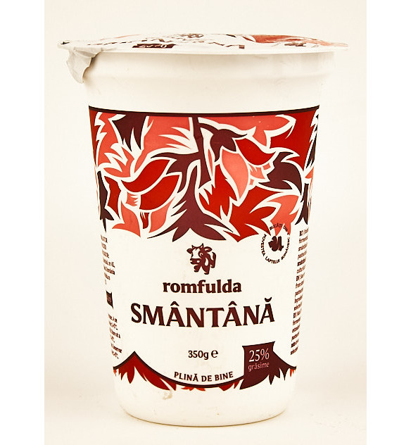 Romfulda Smantana  25% 350 g