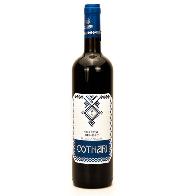 Cotnari Traditional Feteasca Neagra Demisec 0.75 L