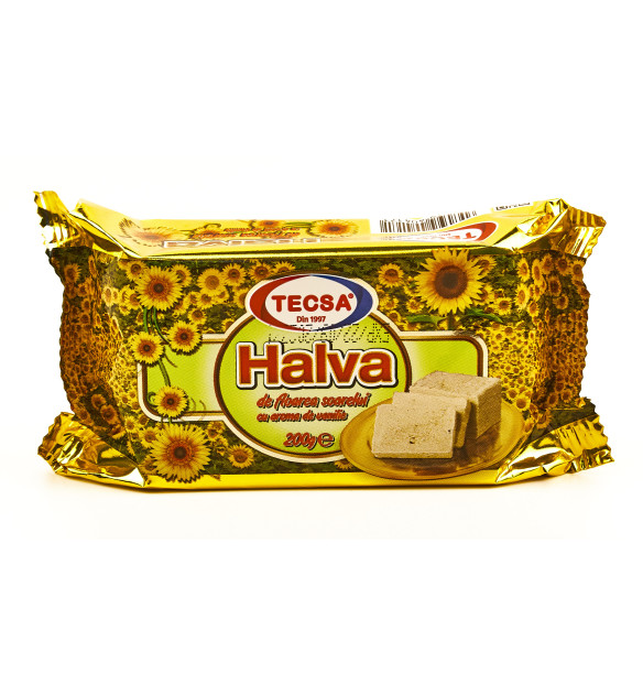 Tecsa Halva Cu Vanilie 200 g